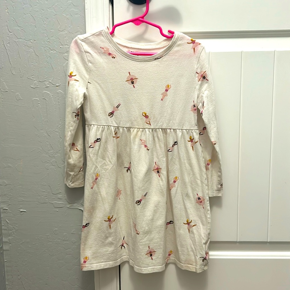 Long sleeve ballerina dress